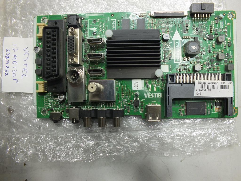 17MB130P- 020117R2- 23457372- JVC LT-43VU73T- MAIN BOARD- ANAKART- VES430QNDL-2D-11